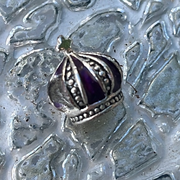 Pandora Style Royal Crown Charm - Picture 4 of 5